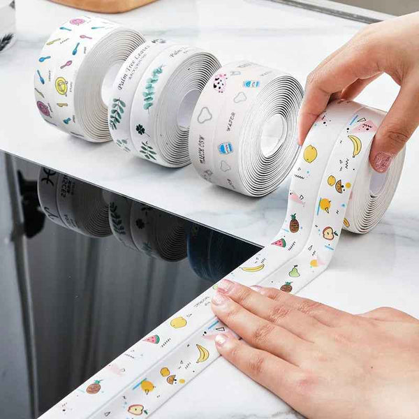 ( FREE HOME DELIVERY ) Self Adhesive Printed Sealing Waterproof Tape - 3 Meters length